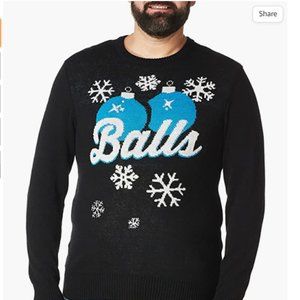 Hybrid Apparel Men's Ugly Christmas Sweater